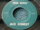 Frank Sinatra - High Hopes/All the Way Jack Kennedy 45 JFK campaign VG-