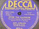 JUDY GARLAND Over The Rainbow 1939 DECCA 2672 Original 78 RPM w The Jitterbug