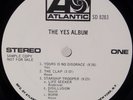 YES: The Yes Album US Atlantic SD 8283 WLP Promo Rare GF Orig LP