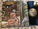IRON MAIDEN   SOMEWHERE IN TIME LP   CAPITOL SJ-12524 Stereo PROMO LP