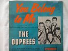 The Duprees   You Belong To Me ******RARE PROMO***Coed LPC 905 Hi Fi