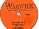 Super Rare 1959 JOHNNY & Hurricanes Rock’n Roll 78 RPM Record. Red River Rock