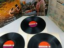 WOODSTOCK - 1970 -1st UK PRESS ATLANTIC RED PLUM LABELS  3 LP hendrix the who