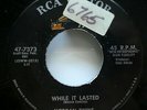 MORGAN TWINS 45 Let's get goin / While it lasted RCA 1958 rock VG++  CT 2850