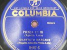RARE COLUMBIA X SERIES 5487-X A BOLERO BY CUARTETO MARCANO PIENSA EN MI & SONIA
