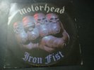 MOTORHEAD IRON FIST LP RECORD