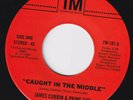 JAMES COBBIN & PRIME CUT Caught In The Middle / It's Music BOOGIE 45 modern soul