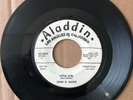 JOHN & JACKIE LITTLE GIRL / THE RAGING SEA ALADDIN 453425 PROMO RARE ROCKABILLY
