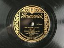 CHARLEY STRAIGHT Side By Side/Too Busy BRUNSWICK 3516 pre-war JAZZ V+/E- 78rpm