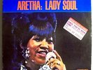 ARETHA FRANKLIN w/ERIC CLAPTON LADY SOUL RARE ORIGINAL '68 ATLANTIC LP w/STICKER