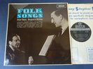 SXL 6007 WBg ED1 PETER PEARS, BENJAMIN BRITTEN - FOLK SONGS LP, DECCA