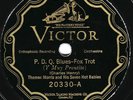 Victor #20330: Thomas Morris 7 Hot Babies-P.D.Q. Blues/Blues Everglades V+/E-