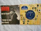 Disque SP 45 Tours de Johnny Hallyday 