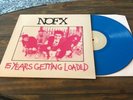 Nofx 15 Years Of Getting Loaded Blue Vinyl Bootleg Live Lp Punk Fat Wreck Chords