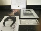 Robert Plant, Joan Jett, Enrique Iglesias, Led Zeppelin. Signed. Autographs.