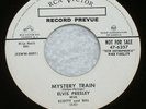 ELVIS PRESLEY Mystery Train RCA Victor 1955 RECORD PREVUE Rare Copy Excellent.