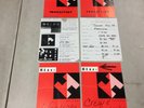 HEART BRIGADE TOUR 1990 MEADOWLANDS DRESSING ROOM SIGNS & PASS I.D. SHEETS P20