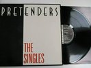 PRETENDERS - THE SINGLES LP VINYL EX+EX+ Best Of Greatest Hits Album Rare Poster