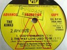 THE KINKS   GOD'S CHILDREN ** 1971 PYE 45 EP PROMO Brilliant 'PERCY' TRACKS.
