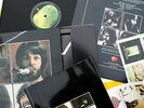 BEATLES LET IT BE BOX SET RED APPLE COVER + UK GET BACK BOOK +Apple Poster