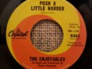 The Enjoyables Rare Soul 45 Push a Little Harder / We'll Make A Way Capitol 5321