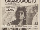 SATAN’S SADISTS: Soundtrack 7” 45 PS Paul Wibier Psych Biker 7” 45 Promo HEAR