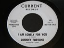 Johnny Fortune   I Am Lonely For You / Never Let You Go   teen garage 45 HEAR