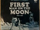 FIRST MAN ON THE MOON COMMEMORATIVE RECORD OF APLOLLO 11 FLIGHT *VERY RARE IN UK