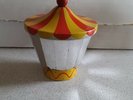 Vintage RED RAVEN Records MAGIC MIRROR Carousel Topper Movie Red Yellow