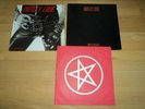MOTLEY CRUE. SHOUT AT THE DEVIL & TOO FAST FOR LOVE lp s