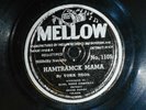 Detroit MELLOW RECORDS 78 Rpm THE YORK BROS Hillbilly HAMTRAMCK MAMA Country