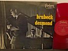 DAVE BRUBECK QUARTET Brubeck Desmond 1956 FANTASY Red Vinyl MONO VG+ Vinyl