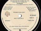 BLACK SABBATH -Trashed/Stonehenge- 1983 CANADIAN WB PROMO 45  Canada