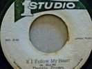 DENNIS BROWN IF I FOLLOW MY HEART/CEDRIC IM BROOKS LOVE JAH STUDIO ONE