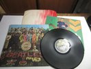 BEATLES SGT.PEPPER PCS 7027 Yellow Parlophone+inner+insert. Matrix YEX 637-1