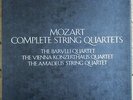 BARYLLI QUARTET, VIENNA KONZERTHAUS QUARTET Mozart Complete String Quartets NM