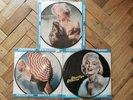 3 x Marilyn Monroe Rare Picture Disc Records