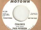 PAUL PETERSEN Chained  MOTOWN PROMO NORTHERN SOUL USA 45