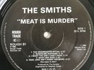 THE SMITHS MEAT IS MURDER LP UK 1990 RARE BLACK LABELS ROUGH TRADE PRO CLEANED