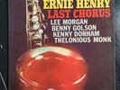 Ernie Henry Last Chorus Original DG Riverside With Lee Morgan Kenny Dorham Monk
