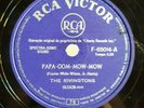 THE RIVINGTONS 1962 “Papa Oom Mow Mow/Happy jack” RARE UNIQUE 10” 78 RPM BRAZIL