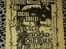 SOCIAL UNREST ORIGINAL FLYER 1987 GERMANY PUNK KBD RARE SF  BAY AREA