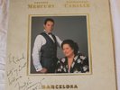 Genuine Signed Freddie Mercury Barcelona Lp Vinyl Record, First Pressing POLH 44