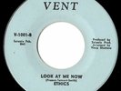 Ethics Look at me now / Think about tomorrow  Northern soul MINT-