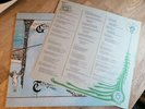 Genesis LP Trespass UK Charisma mad hatter press & Insert LOVELY COPY