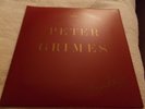 BENJAMIN BRITTEN PETER GRIMES 3LP SET ON DECCA LXT 5521/3