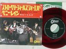 BEATLES STRAWBERRY FIELDS FOREVER ODEON OR-1685 Japan RED VINYL VINYL 7