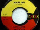 SATELLITES w. SPACE MAN 45 Blast Off/Man in Orbit CHESS rock instr VG++ Ct 2954