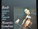 Bach: Solo Cello Suites - Maurice Gendron **Philips Plum Mono 3LP ED1 Set**