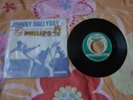 RARE 45 TOURS JUKE BOX JOHNNY HALLYDAY ENCART ORIGINAL
